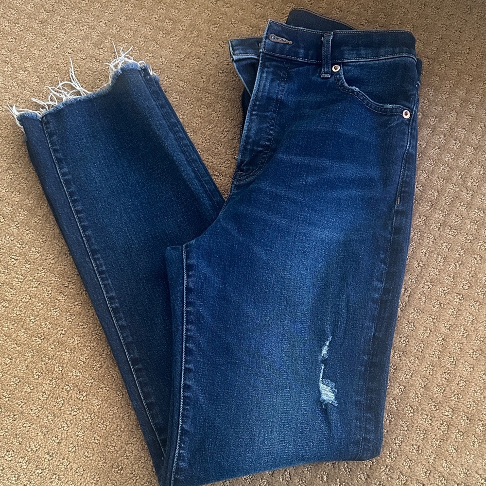 Express Dark Blue Denim Jeans